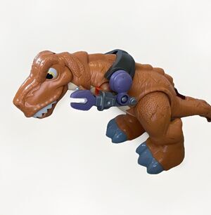 Large Fisher Price Imaginext Jurassic World Mega T-REX Dinosaur W/ Sounds W1594
